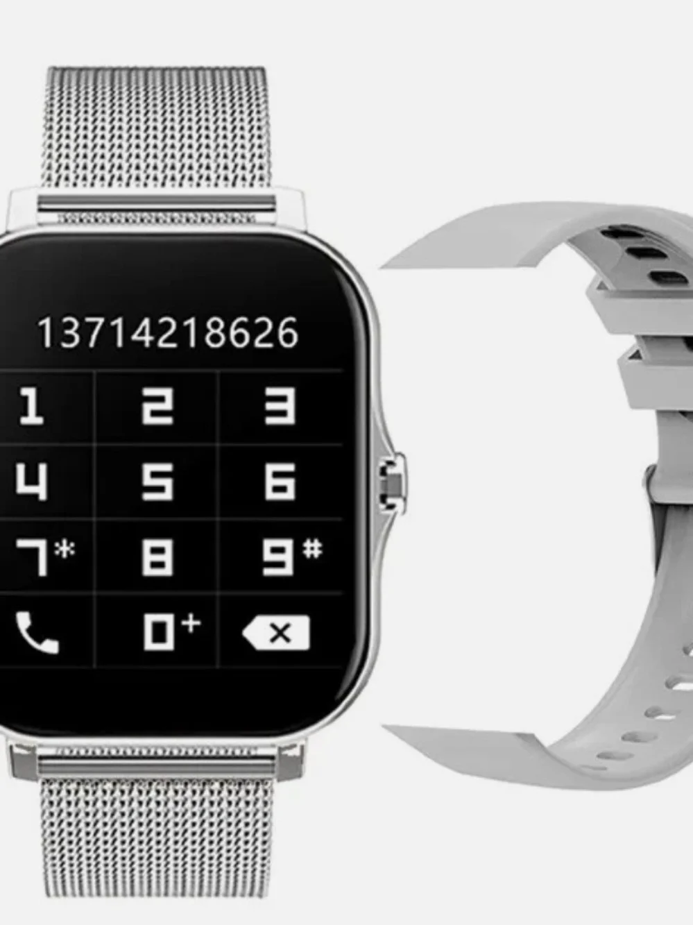 Smart Watch Bluetooth Call Touchscreen HR & Sleep Tracker 44mm 4GB Black